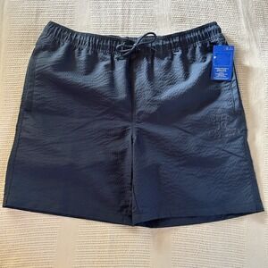 Hurley Blue Men's Shorts XL 7" Inseam Swim Trunks